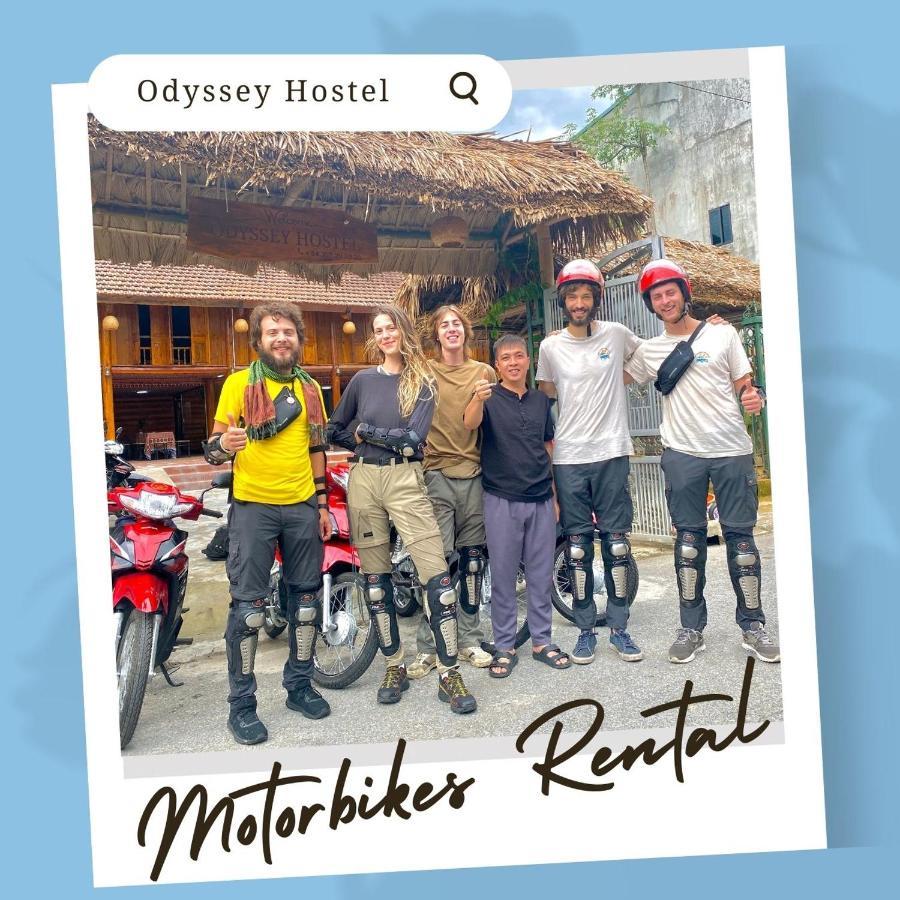 Odyssey Hostel, Tours & Motorbikes Rental Ha Giang Extérieur photo